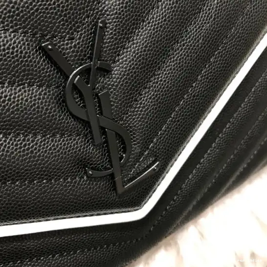 Repzbay REP YSL MATELASSÉ CHAIN CASSANDRE WALLET 0518